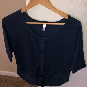Xhilaration Button Down Top